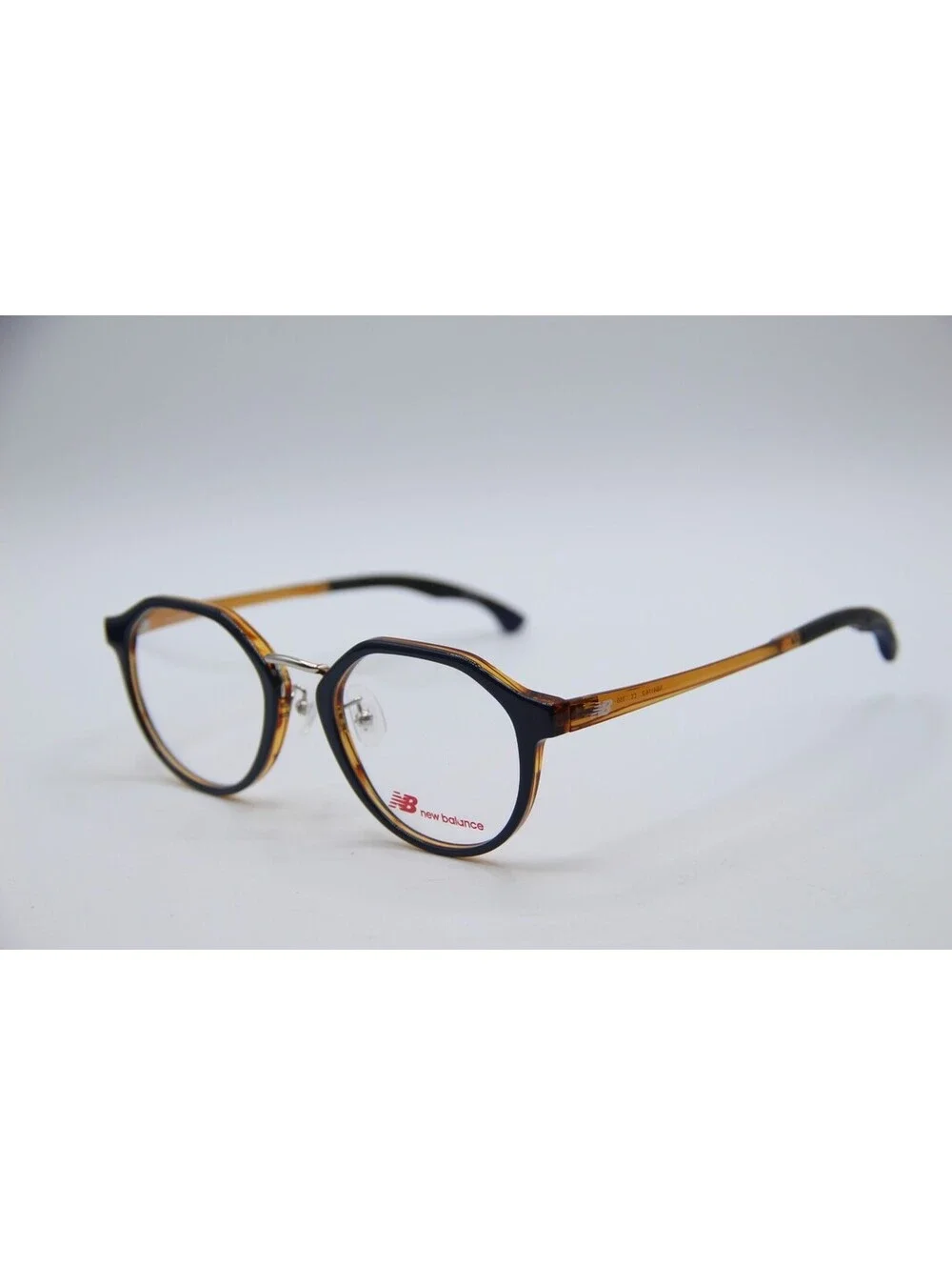New Balance Nb 4114-2 Blue Havana Authentic Eyeglasses 52-20-150